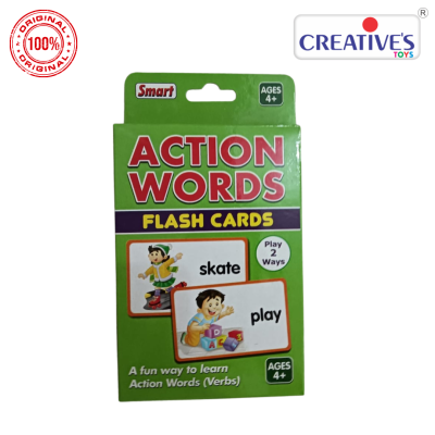Action Words Flash Cards