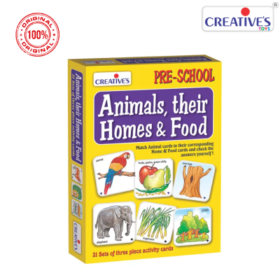 Animals, Their Homes & Food