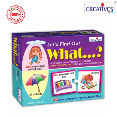 Let's Find out- What?
