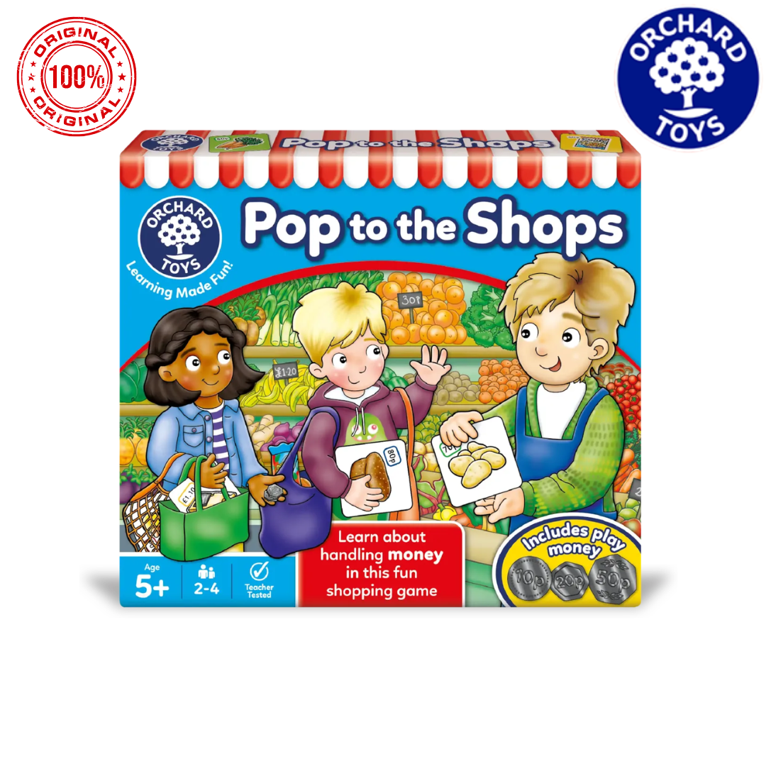Pop to the Shops Board Game