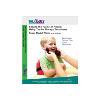 DVD : SolvingThe Puzzle of Autism Using Tactile Therapy Techniques