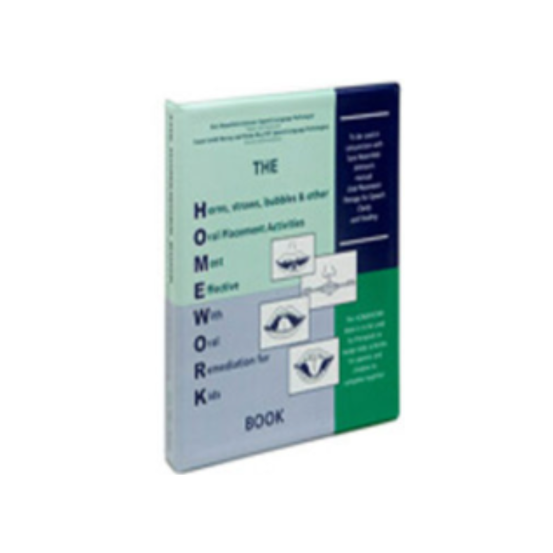 Book : Homework Book (OPT for Speech Clarity & Feeding)